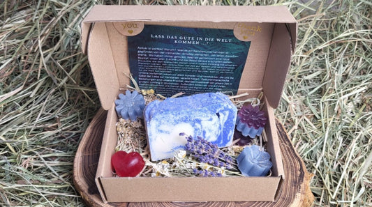 Seife Box Geschenk Lavender